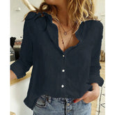 JENNIFER | Stylish and Casual Button-Down Blouse-2